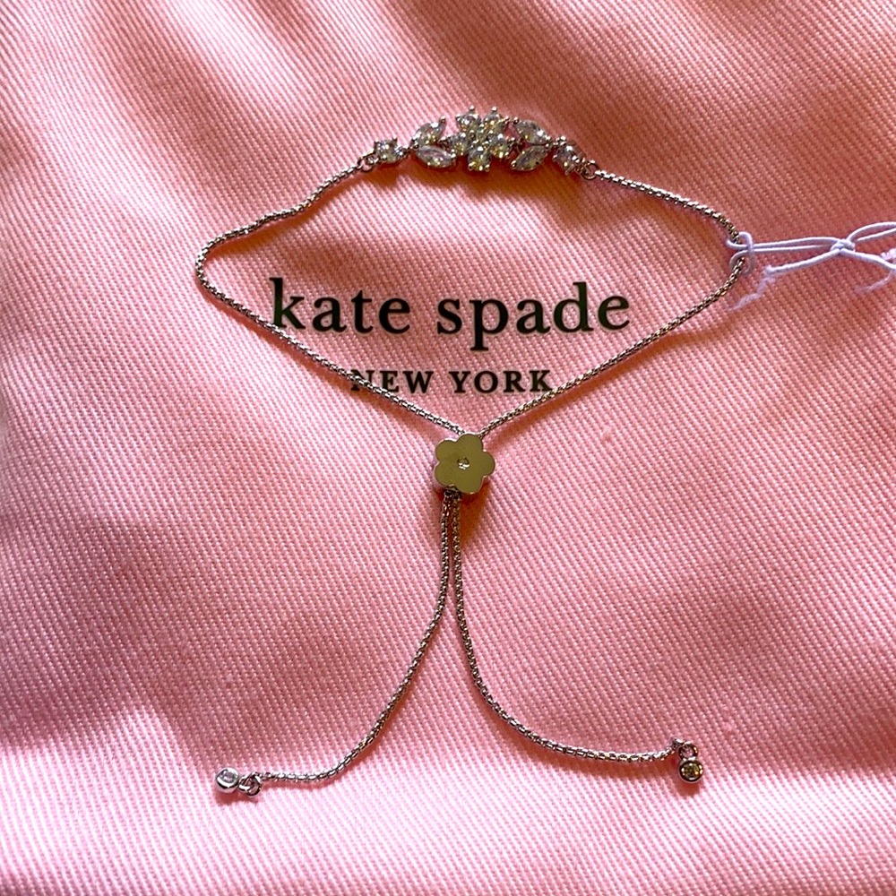 ♠️ Kate Spade 🌺 Floral Slider bracelet